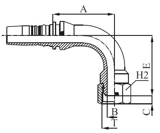 HEMBRA BSP CODO 90º M40892